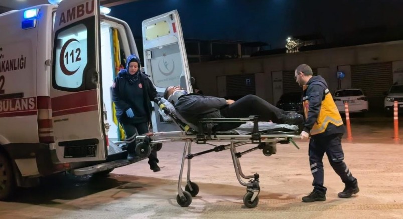 İnegöl'de araçlar çarpıştı: 2 yaralı
