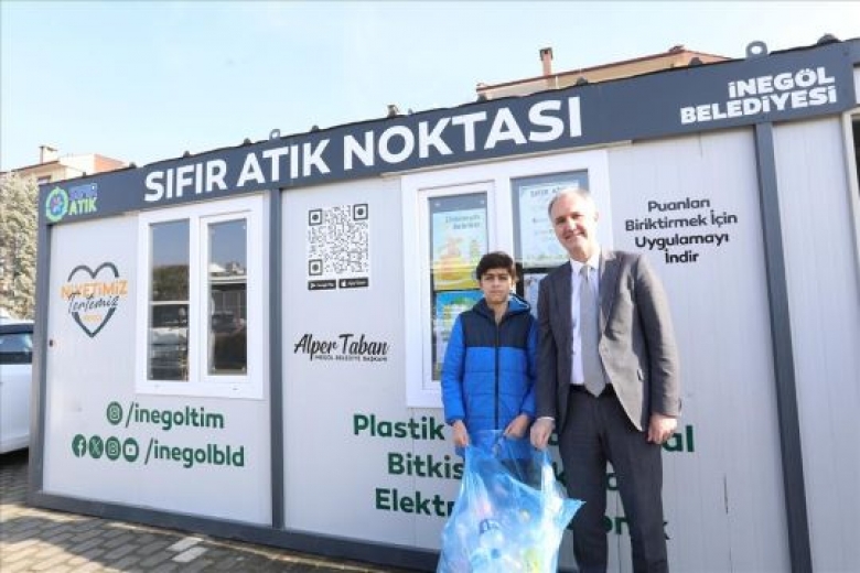 İnegöl’de atıklar paraya dönüşüyor