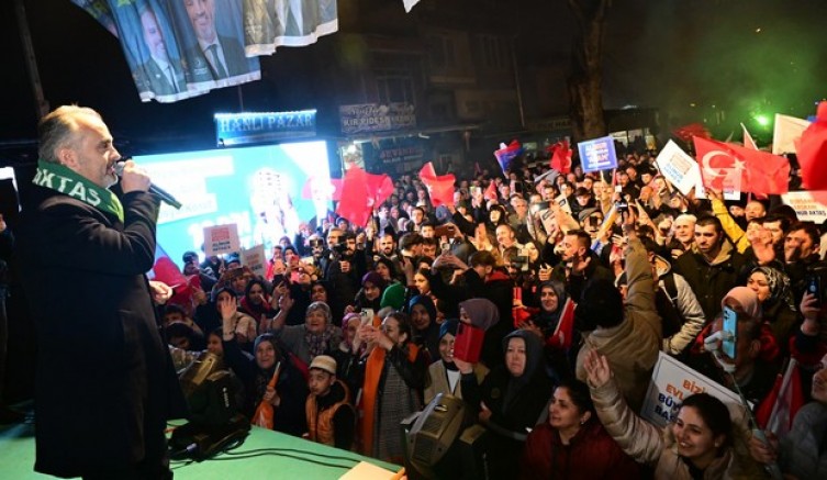 İnegöl’de coşkulu karşılama