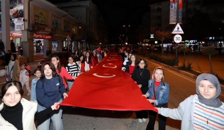İnegöl’de Cumhuriyetin 101. Yılı Coşkusu