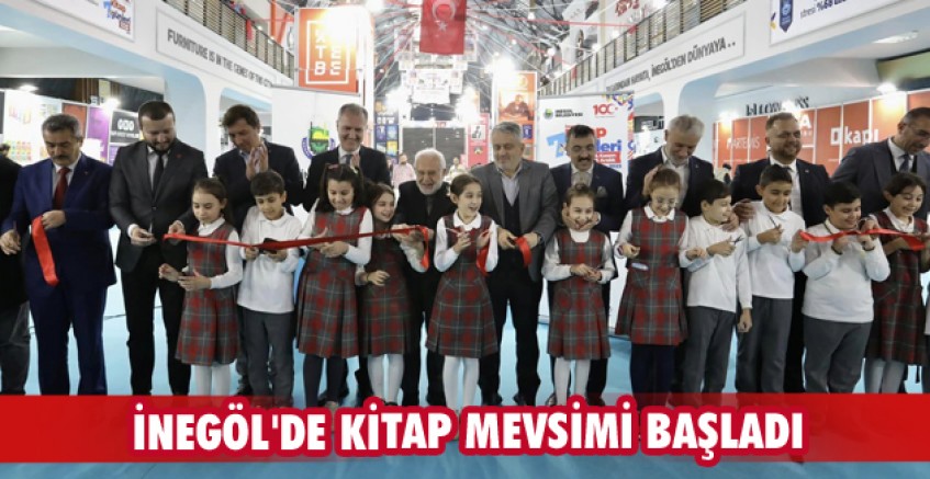 İnegöl'de Kitap Mevsimi başladı