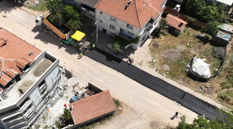 İnegöl'de yollar yenileniyor