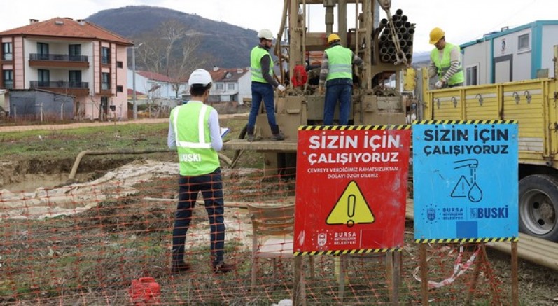 İnegöl Hocaköy’e Büyükşehir’den içme suyu desteği
