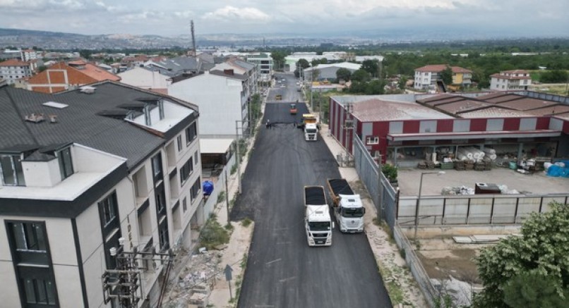 İnegöl'ün üstyapısı yenileniyor