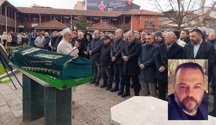 İnegöllü iş adamı Sedat Taç toprağa verildi