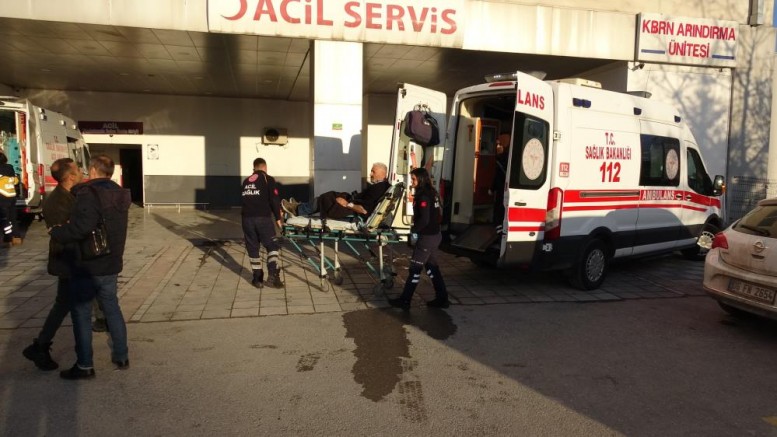 İş yerinde silahlı kavga: 4 yaralı