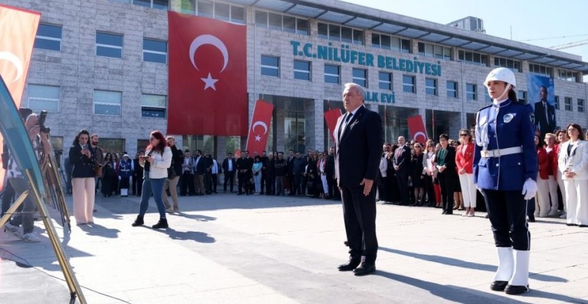 İşte Bursa Nilüfer'den 19 Mayıs görüntüleri...