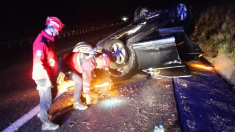İzmir-İstanbul Otoyolu'nda trafik kazası: 4 yaralı