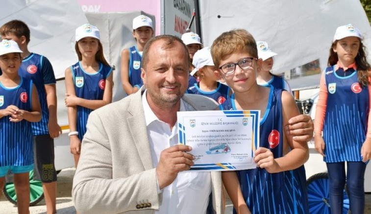 İznik’te yaz spor okulları heyecanı