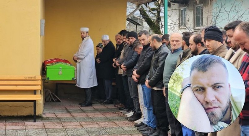 Kaçak maden ocağında ölen işçi toprağa verildi