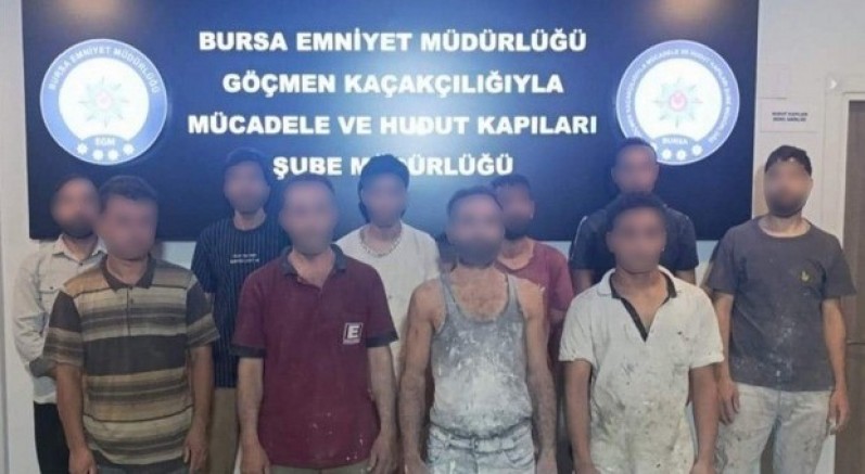 Kaçak yabancı uyrukluların çalıştırıldığı iş yerine operasyon