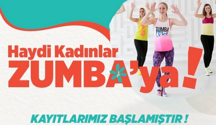 Kadınlar için zumba dersleri başlıyor