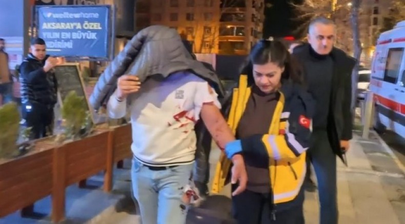 Kafedeki tartışma bıçaklı kavgaya dönüştü: 1 yaralı