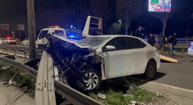 Kağıthane’de zincirleme kaza