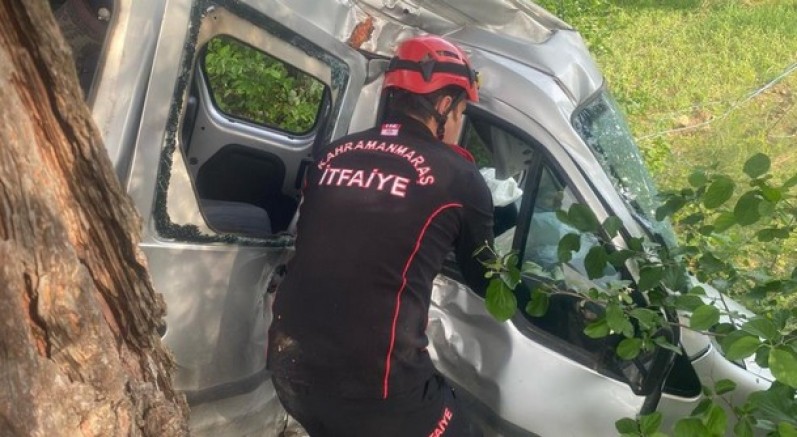Kahramanmaraş'ta trafik kazası: 1'i ağır 4 yaralı
