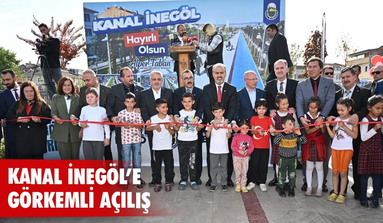 Kanal İnegöl’e görkemli açılış