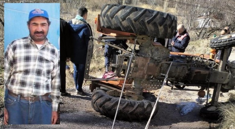 Karaman’da traktör kazası: 1 ölü, 1 yaralı