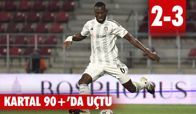 Kartal 90+'da uçtu