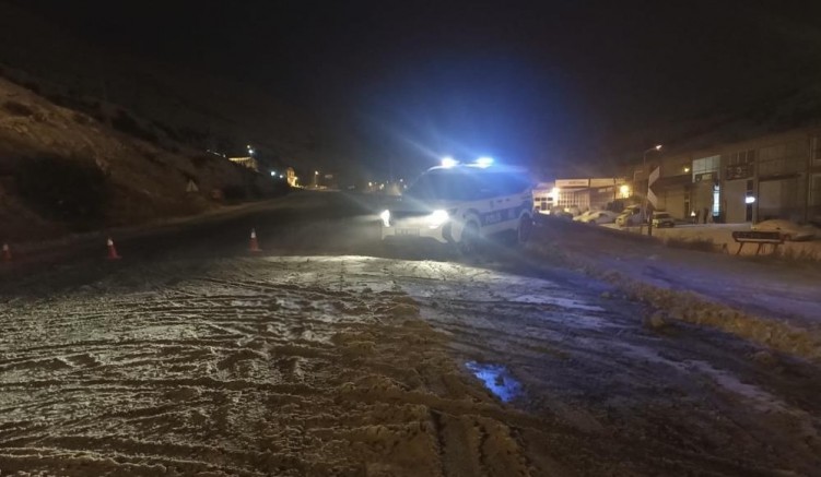 Kayseri-Malatya kara yolu trafiğe kapatıldı