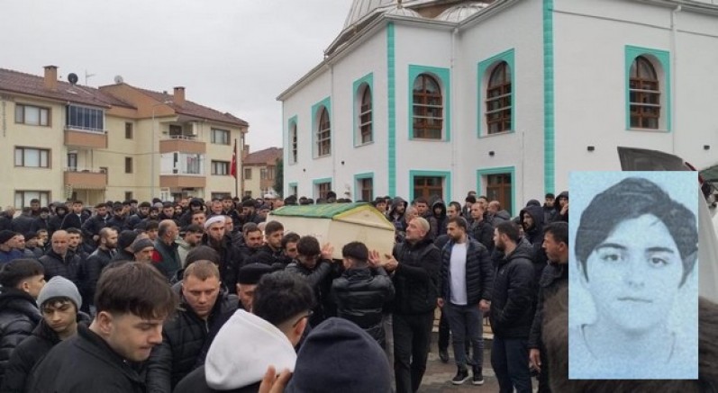 Kazada ölen genç son yolculuğuna uğurlandı