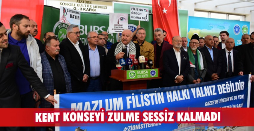 Kent Konseyi zulme sessiz kalmadı
