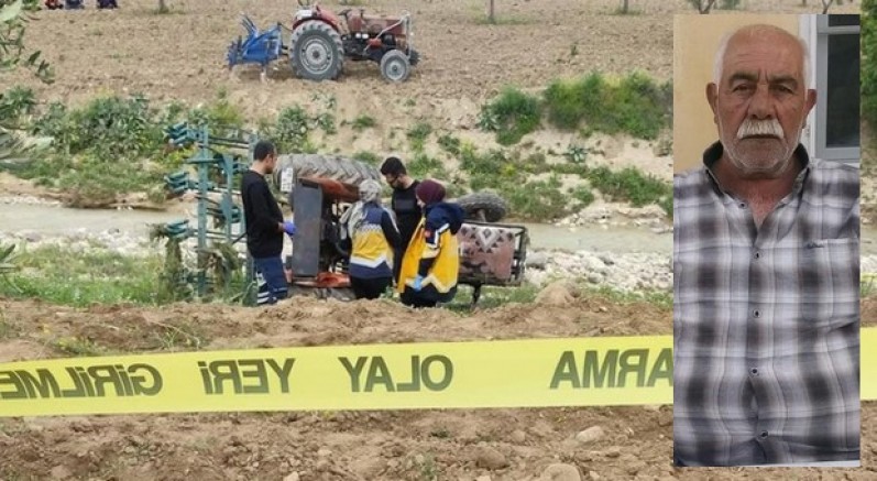 Kilis'te traktör kazası: 1 ölü