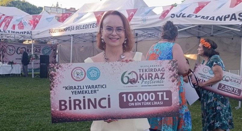Kirazlı lezzetler kıyasıya yarıştı