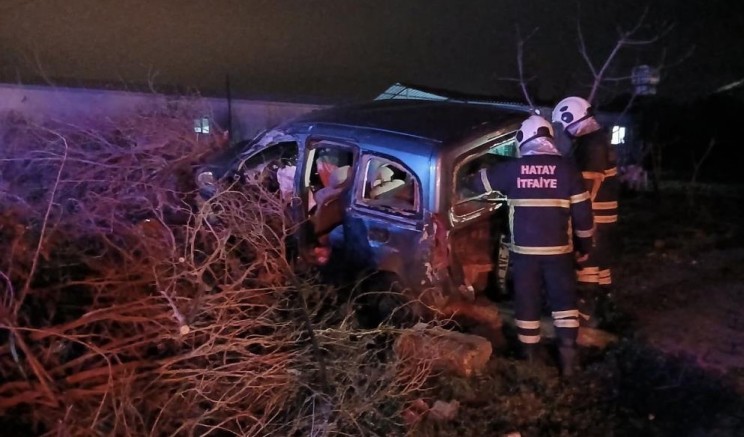Kırıkhan’da trafik kazası: 6 yaralı