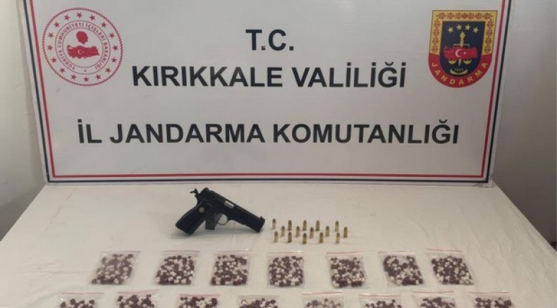 Kırıkkale'de uyuşturucu operasyonu: 1 gözaltı