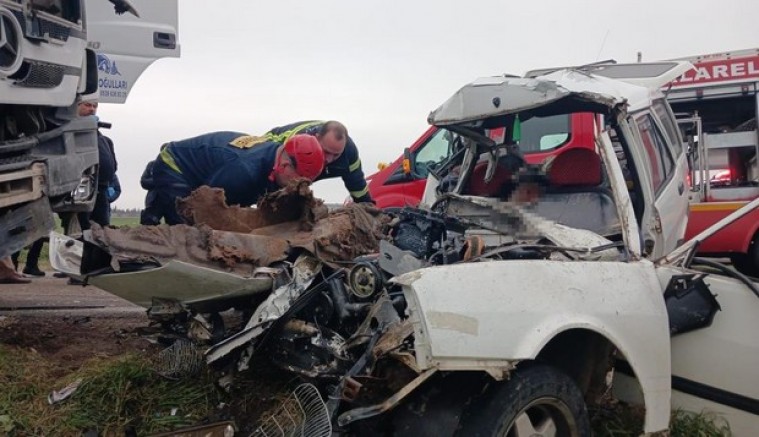 Kırklareli’nde kaza: 1 ölü, 1 yaralı