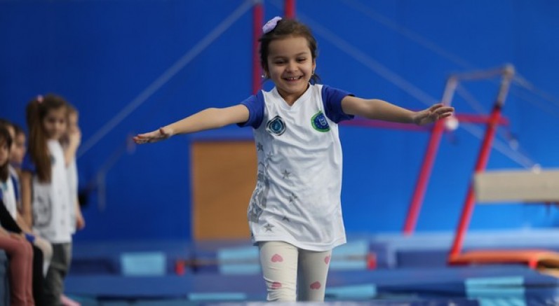Kış Spor Okulları’nda eğlence ve spor bir arada