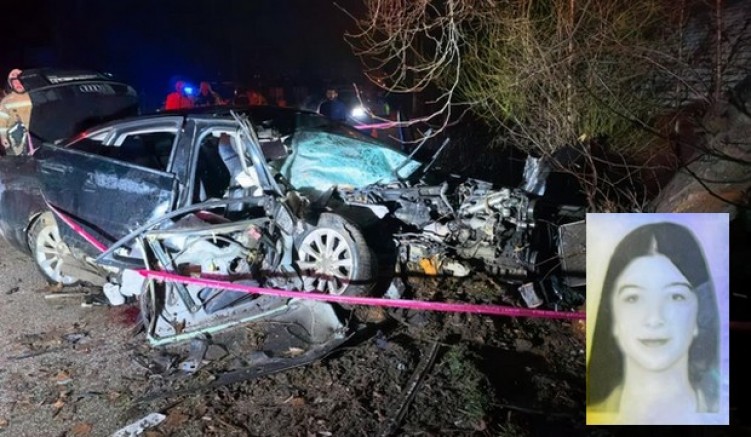 Kontrolden çıkan araç ağaca çarptı: 2 ölü, 2 yaralı