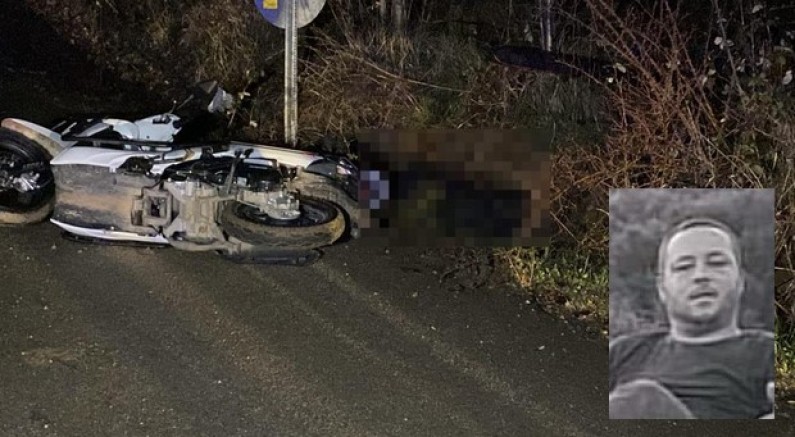 Kontrolden çıkan motosiklet devrildi: 1 ölü