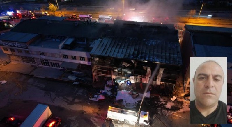 Konya'daki yangında itfaiye eri şehit oldu