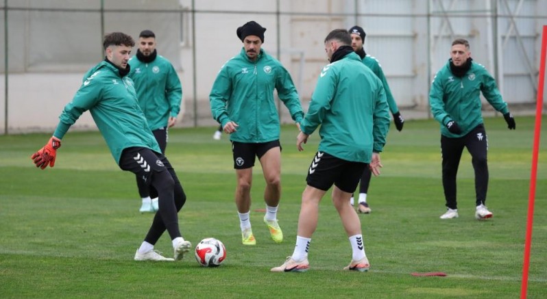Konyaspor, Alanya maçı hazırlıklarını tamamladı