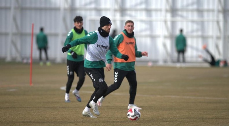 Konyaspor, Beşiktaş maçının hazırlıklarına başladı