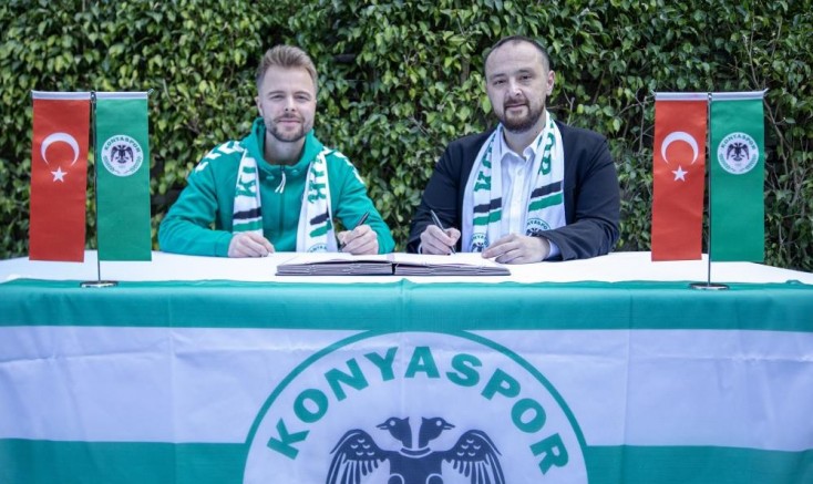 Konyaspor, Sander Svendsen ile sözleşme imzaladı