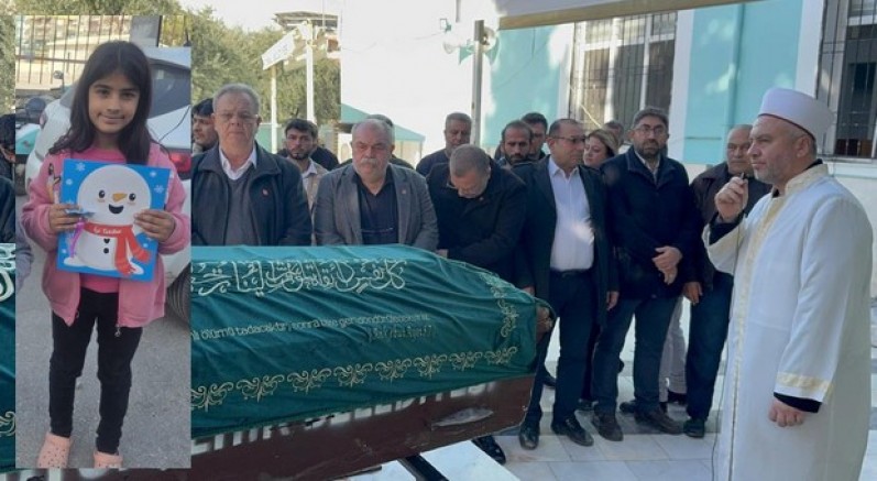 Küçük Berivan son yolculuğuna uğurlandı