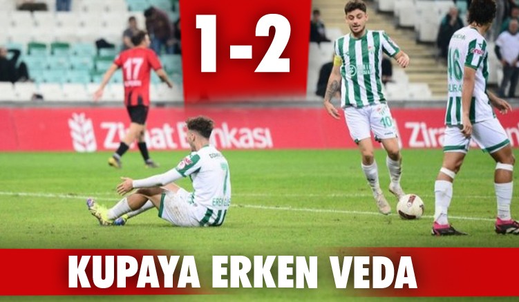 Kupaya erken veda: 1-2