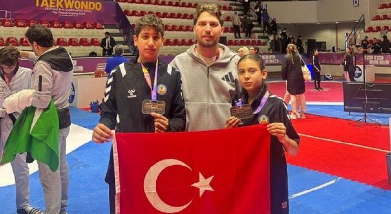Kuyucaklı sporculardan çifte bronz