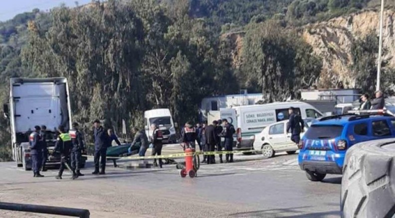 Maden ocağında tırın altında kalan kadın hayatını kaybetti