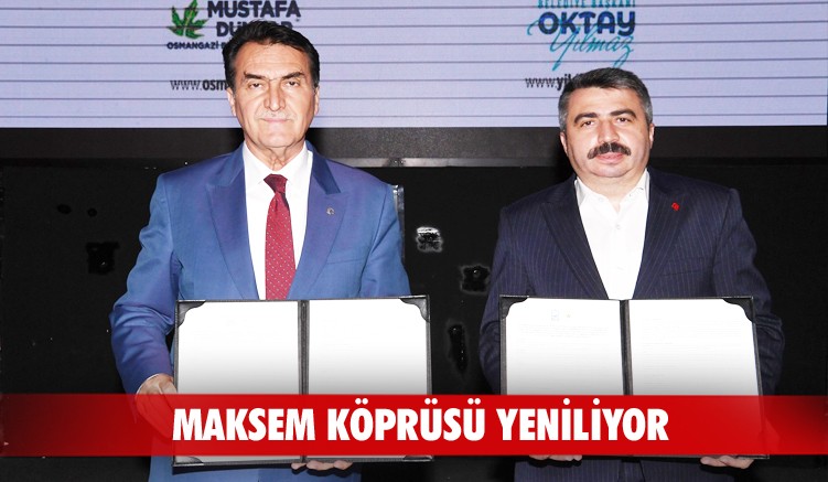 Maksem Köprüsü yeniliyor