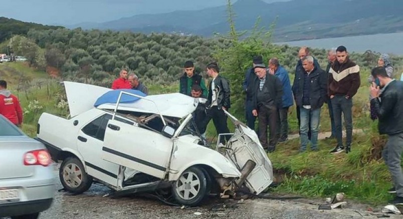 Manisa'da kaza: 1’i ağır 3 yaralı