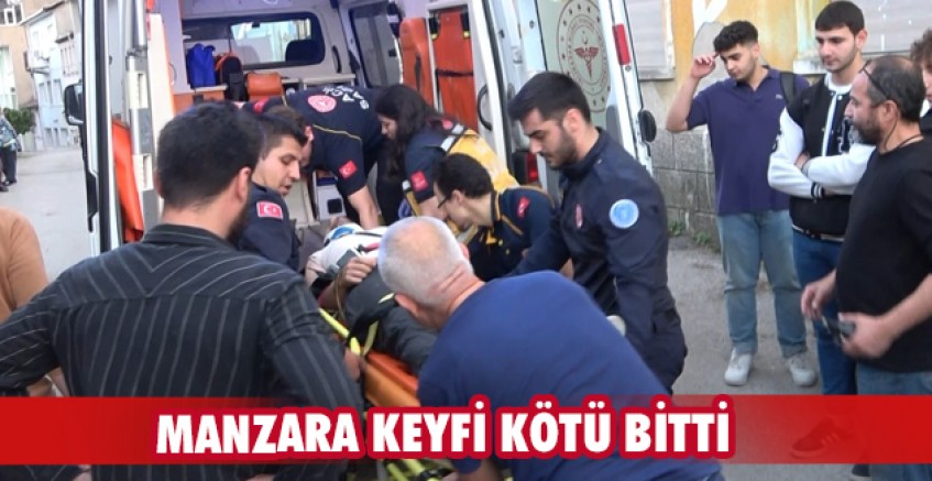 Manzara keyfi kötü bitti