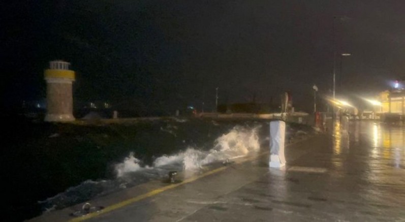 Marmaris’te şiddetli fırtına