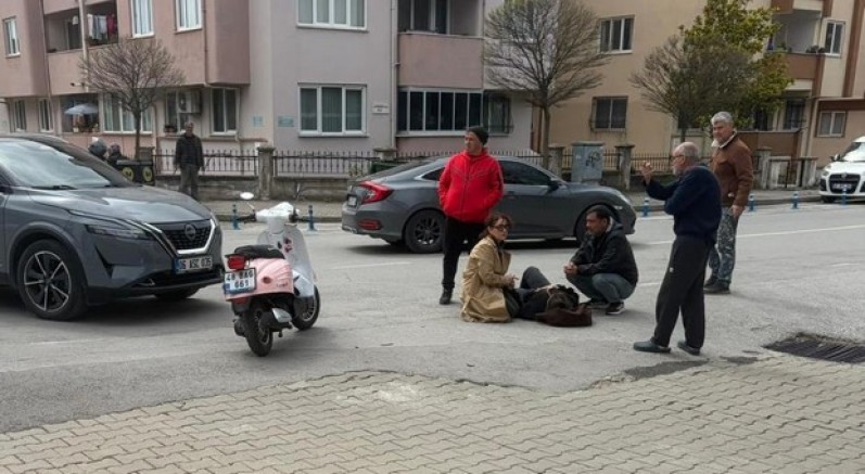 Menteşe’de motosiklet kazası:1 yaralı