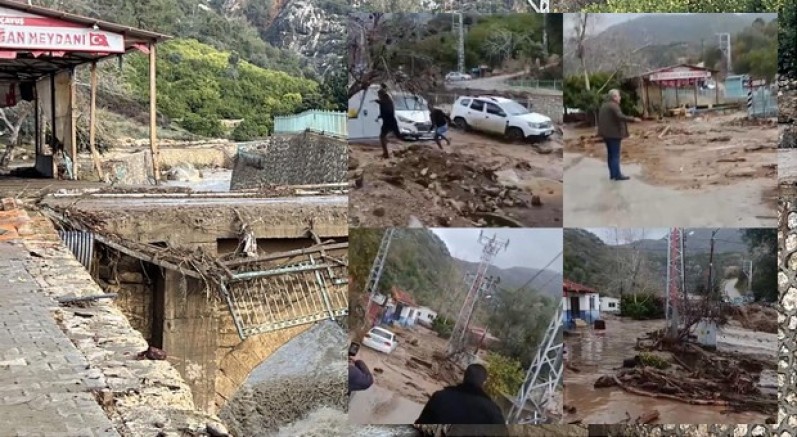 Mersin'deki sel felaketinin boyutu gün geçtikçe büyüyor