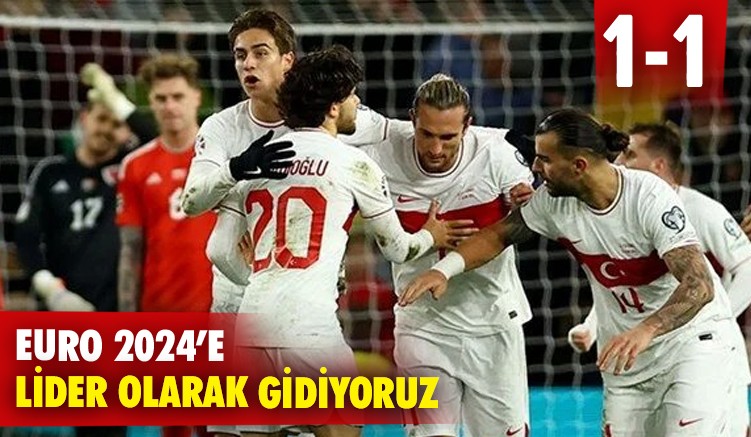 Milliler EURO 2024'e lider gidiyor