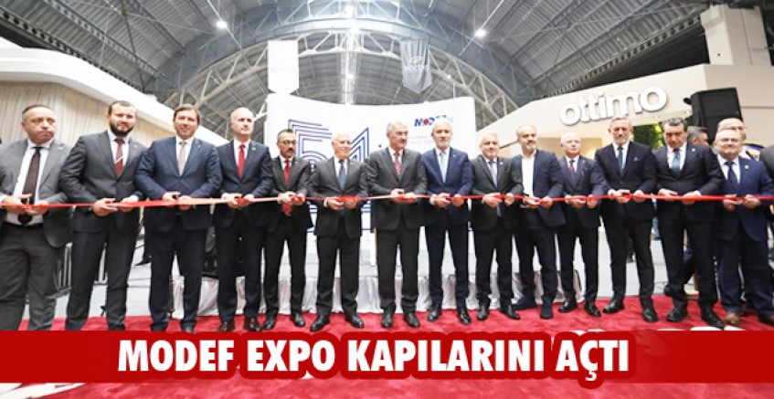 MODEF EXPO KAPILARINI AÇTI