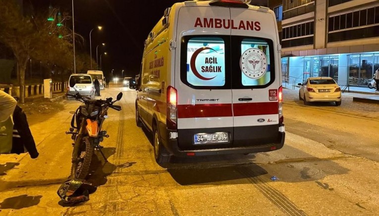 Motosikletin çarptığı yaya hayatını kaybetti